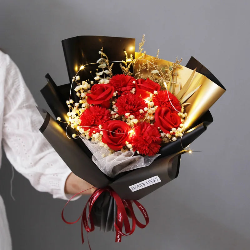 Blooming Essence Soap Bouquet Set