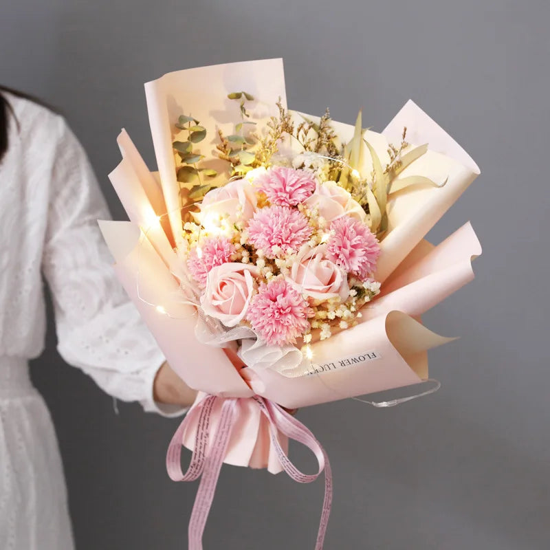 Blooming Essence Soap Bouquet Set